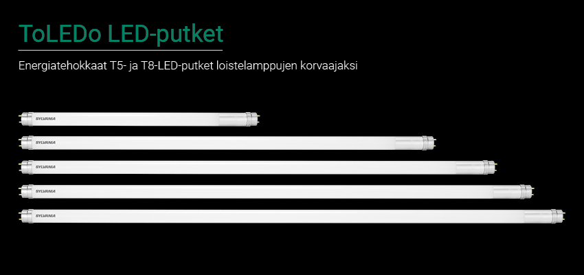 Toledo LED-putket T5 T8